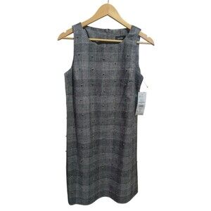 MSK Studded Sleeveless Sheath Dress Women’s Size Small - NWT